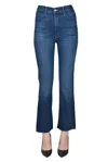 Mother The Tomcat High Waist Straight Leg Ankle Jeans In Denim