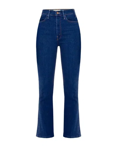 Mother The Hustler Ankle Jean In Burgundy