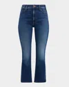 Mother The Hustler Ankle Jeans In Blue