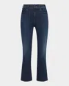 Shop Mother The Hustler Ankle Jeans In Corner Piece
