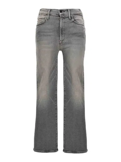 Mother The Hustler Ankle Jeans In Grey