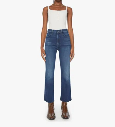 Mother The Hustler Ankle Jeans In Heirloom In Blue