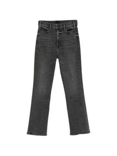 Mother The Hustler Belt-loops Jeans In Gray