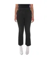 Mother The Hustler Flared Jeans In Black