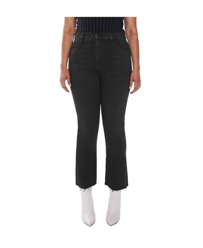 Mother The Hustler Flared Jeans In Black