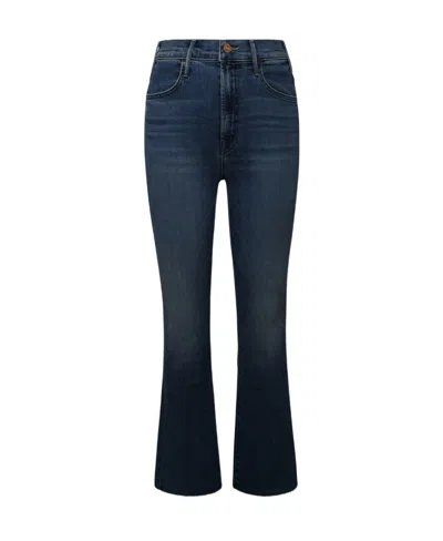 Mother The Tripper Flood High-rise Sixth Sense Flare Jean In Multi