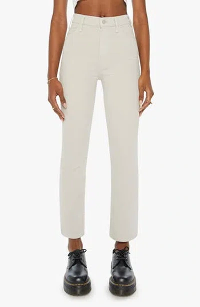 MOTHER MOTHER THE HUSTLER FLOOD ANKLE STRAIGHT LEG JEANS