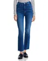 Mother Hustler Flood Fray High-rise Bootcut Jeans In Whatever You Want In Whatever You Want