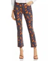 Mother The Hustler Flood Henna Happiness Flare Jean In Multi
