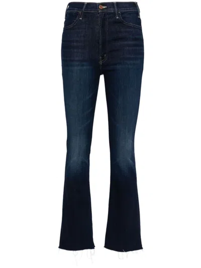 MOTHER THE HUSTLER FLOOD STRAIGHT-LEG JEANS
