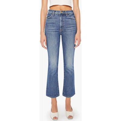 Mother The Insider Ankle Jeans In Blue
