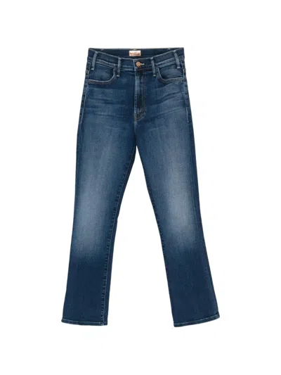Mother The Hustler Ankle Jeans In Blue