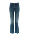 Mother The Hustler Patch Pocket Jeans In Blue