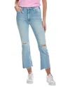 Mother The Down Low Spinner Hover Holey Roller Wide Leg Jean In Multi