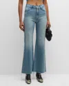 Mother Mid Rise Maven Ankle Jeans In Toil And Trouble In I Confess