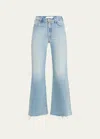 Mother The Super Cruiser High-rise Flared Jeans In I Confess