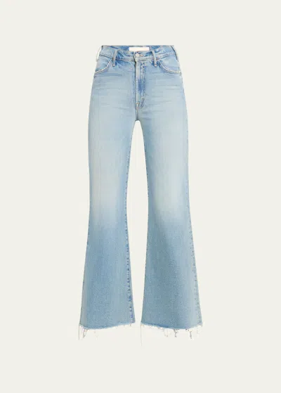 MOTHER THE HUSTLER ROLLER FRAY JEANS
