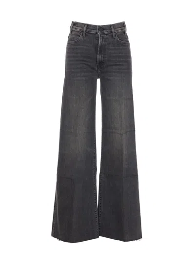 Mother The Hustler Roller Jeans In Gray
