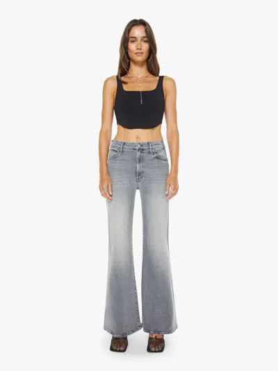 Mother The Hustler Roller Skimp Catch Me Outside Jeans In Gray