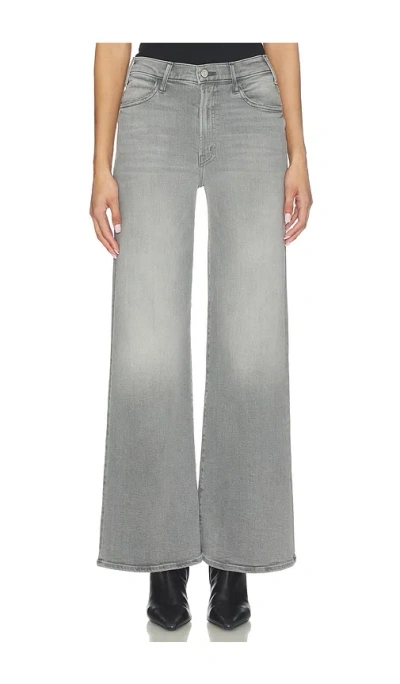 Mother The Hustler Roller Skimp Jeans In Gray