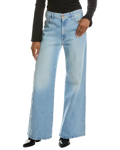 Mother The Hustler Roller Sneak Complete Jean In Blue