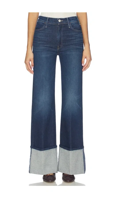 MOTHER THE HUSTLER ROLLER SNEAK CUFF JEANS