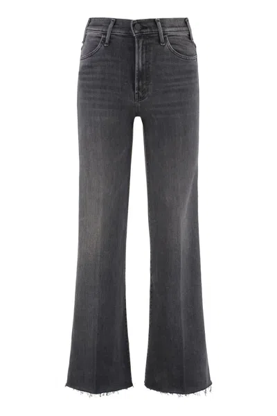 MOTHER MOTHER THE HUSTLER ROLLER SNEAK FRAY JEANS
