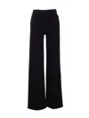 Mother Black Stretch Denim The Roller Jeans In Black