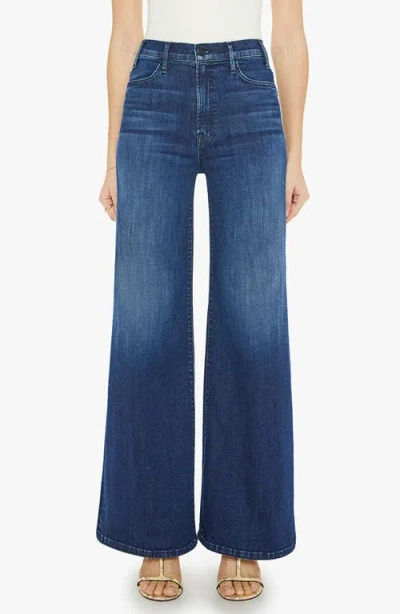 Mother The Hustler Roller Sneak Jeans In Mint Condition