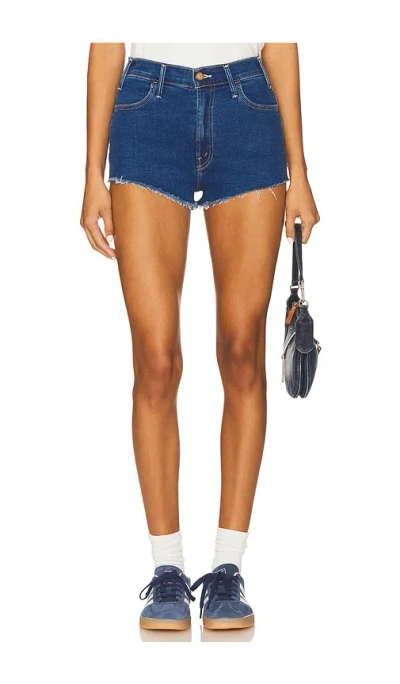 Mother The Hustler Short In Blue