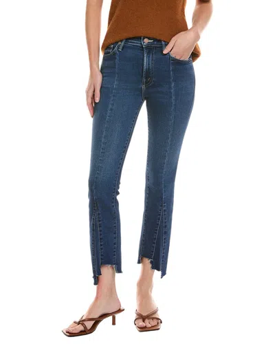 Mother The Insider Crop Scorching Hot Jean In Blue