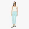 Mother The Insider Crop Step Fray Glow Jeans In Blue