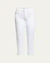 Mother The High Waist Tunnel Vision Ankle Jeans In Totally Innocent In Fairest Of Them All