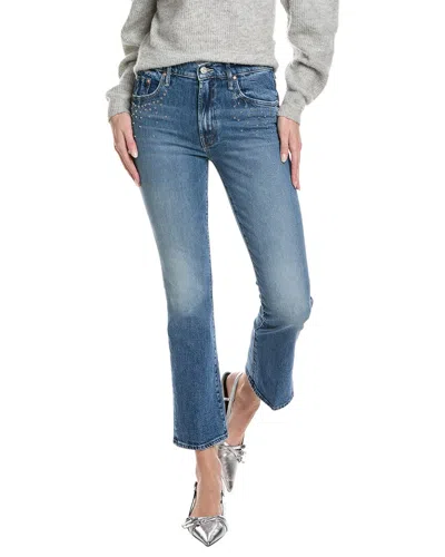 MOTHER MOTHER THE INSIDER FLOOD HIGH-RISE METAL MAGIC BOOTCUT JEAN