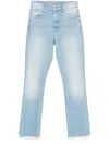 Mother The Insider Jeans In Blue