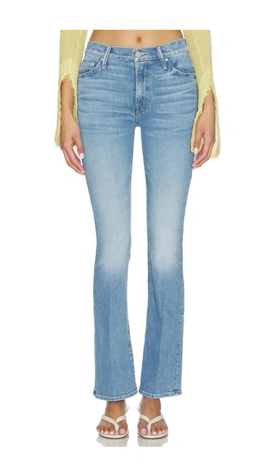 Mother The Insider Skimp Jeans In Blue