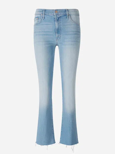 Mother The Insider Skinny Jeans In Denim Light Blue
