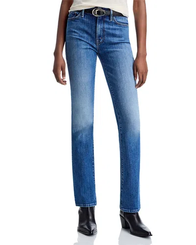 Mother The Insider Sneak Jeans In Loafers And Lassos