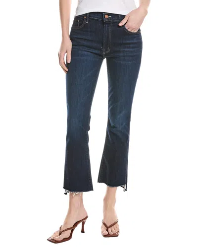 Mother The Insider Step Fray Off Limits Crop Jean In Blue