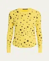 Mother The Itty Bitty Goodie Goodie Thermal Star Power T-shirt In Star Power