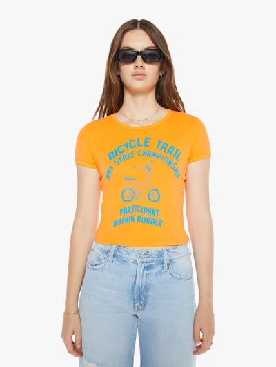 Mother The Itty Bitty Ringer State Champ T-shirt In Multi