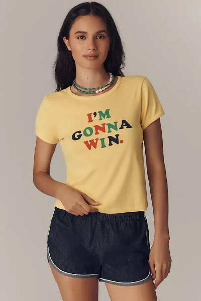 MOTHER THE ITTY BITTY RINGER TEE