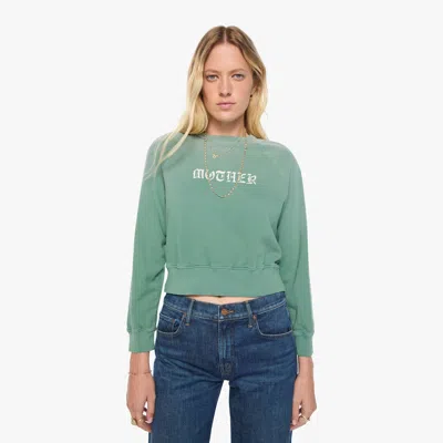 Mother The Itty Concert Faded Ivy Shirt In Green