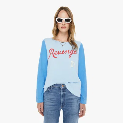 Mother The Jagger Revenge Shirt In Blue