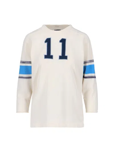 MOTHER THE JOCK SWEATER - CREAM