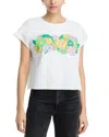 Mother The Keep On Rolling Pocket Tee In Flower Patch In Flower Patch