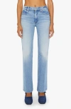 Mother The Kick It Wide-leg Jeans In Never Let Go