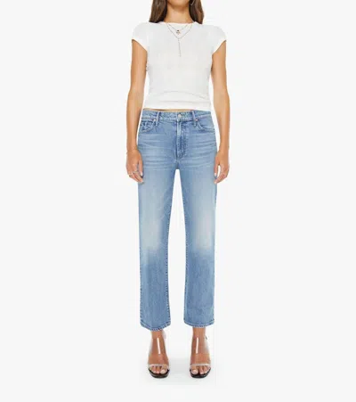 Mother The Kick It Ankle Jean In Birds Gone Wild In Blue
