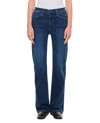 Mother Denim Trousers With Belt Loops In Blue