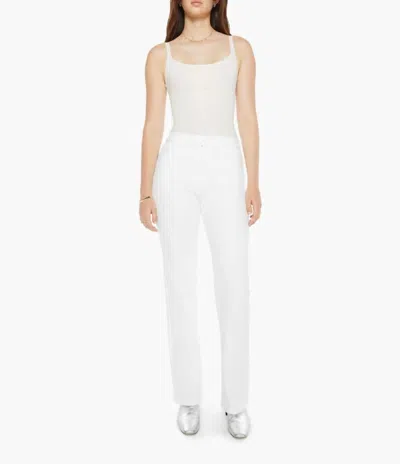 Mother The Kick It Fairest Of Them All Jeans In White
